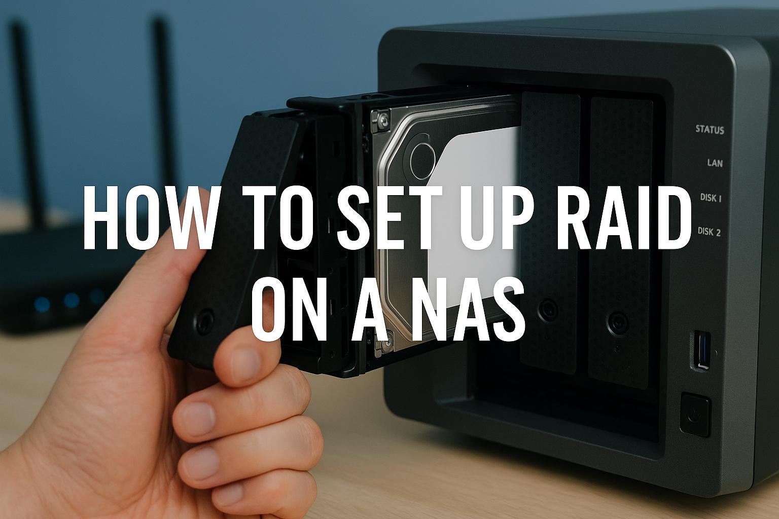 How to Set Up RAID on a NAS