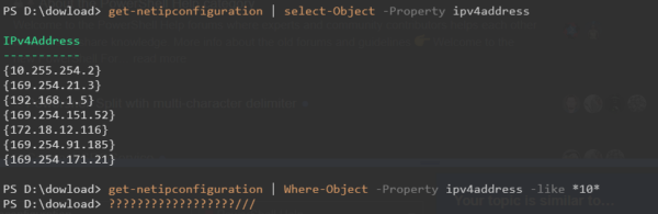 View IP and DNS Information Quickly Using PowerShell