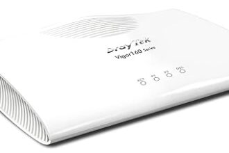 DrayTek Vigor 167 VDSL2 35b & ADSL2+ Modem, BT MCT Approved, Modem Bridge, IPv6 IPv4 Compatible, 2 LAN Ports, Compatible With IPTV (Sky)