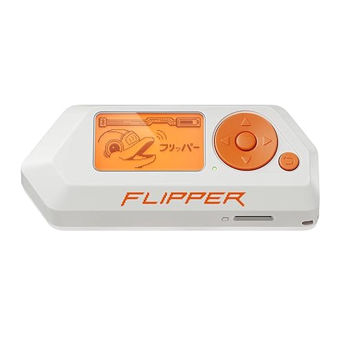 Flipper Zero - Portable Multi-Tool Device for Geeks - Fully Open-Source & Customizable - RFID + NFC Reader, Infrared Remote and Wireless Signal Explorer for Curious Minds, White