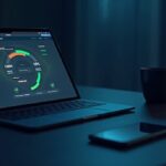 Mobile device management dashboard showing compliant business devices